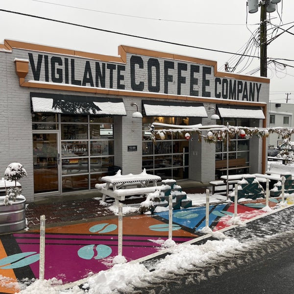 Foto diambil di Vigilante Coffee Company oleh Chris v. pada 1/16/2024