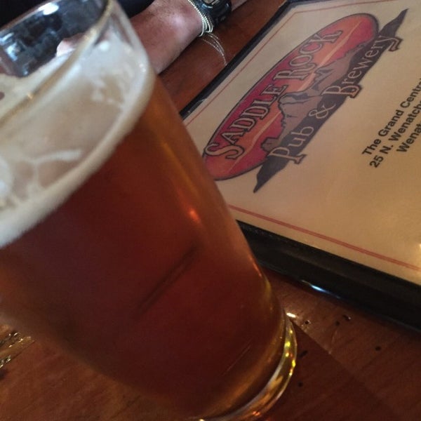 Photo taken at Saddle Rock Pub &amp; Brewery by Patrick G. on 6/18/2015