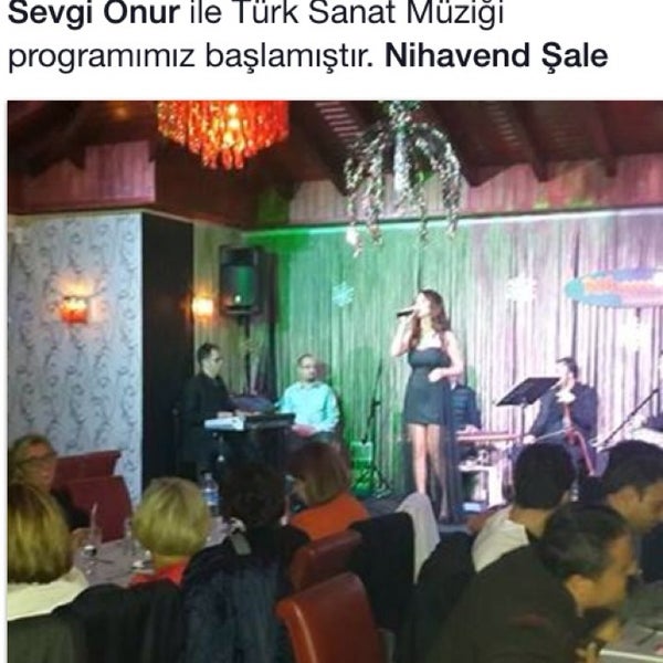 1/4/2014 tarihinde Sevgi O.ziyaretçi tarafından Nihavend Şale Restaurant'de çekilen fotoğraf