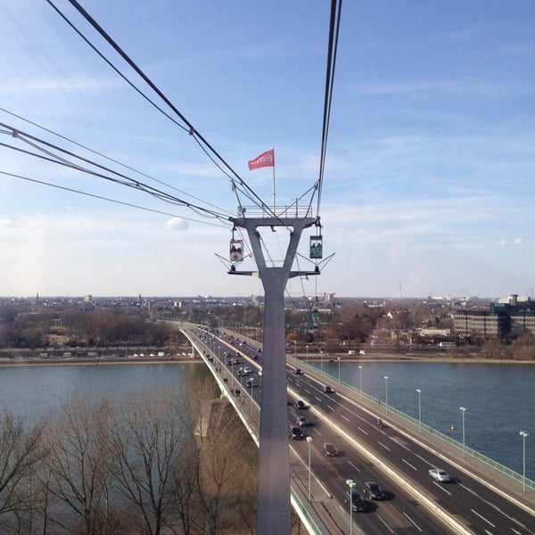 Kolner Seilbahn Funiculaire A Cologne