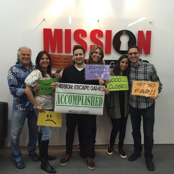 Photo taken at Mission Escape Games by stephanie on 3/30/2015