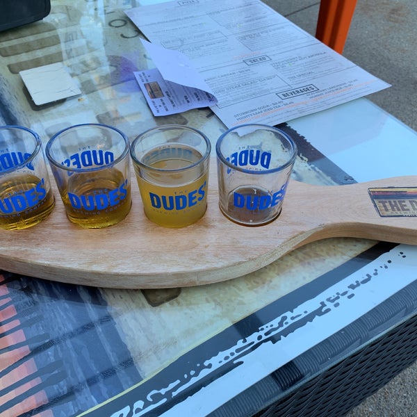 Photo taken at The Dudes&#39; Brewing Co. by Nathan K. on 6/23/2019