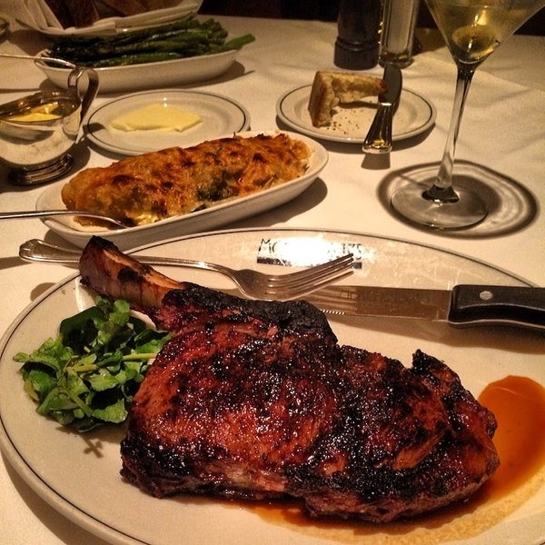 Photo taken at McKendrick&#39;s Steak House by Prince S. on 2/14/2014