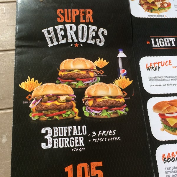 Photos Buffalo Burger 4 tips