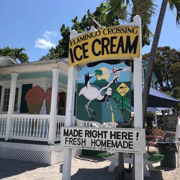 Flamingo Crossing Ice Cream 1105 Duval St