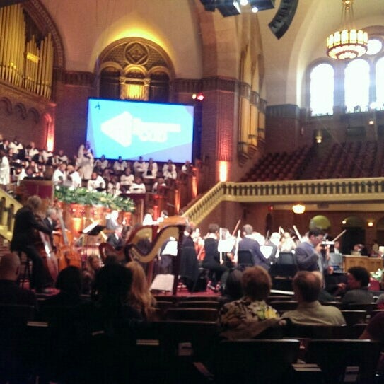 Photo taken at The Moody Church by Jeremy D. on 5/31/2015