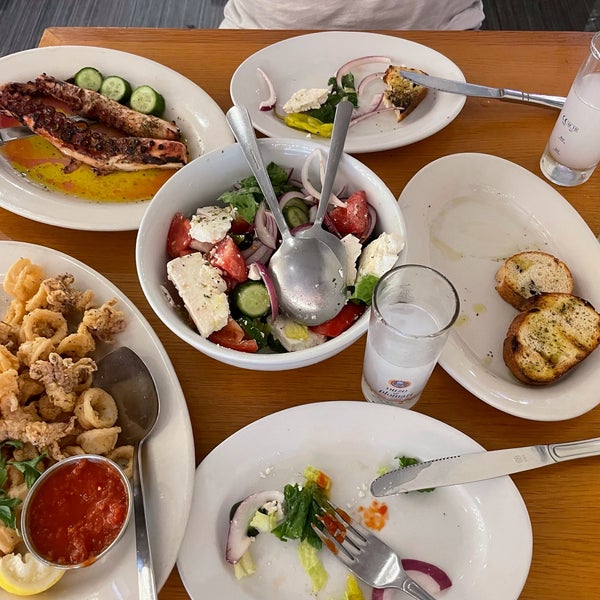 Excellent Greek food, as good as the original place, no need to go all the way to Astoria! Octopus was out of this world.