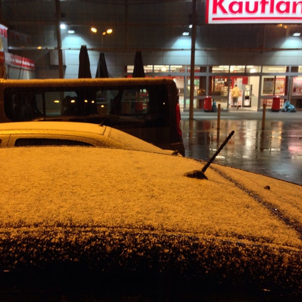 Photo taken at Kaufland by Gregory Y. on 3/5/2015