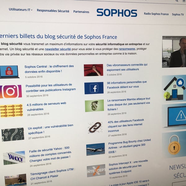 Foto tirada no(a) Sophos France por Jérôme V. em 10/17/2016