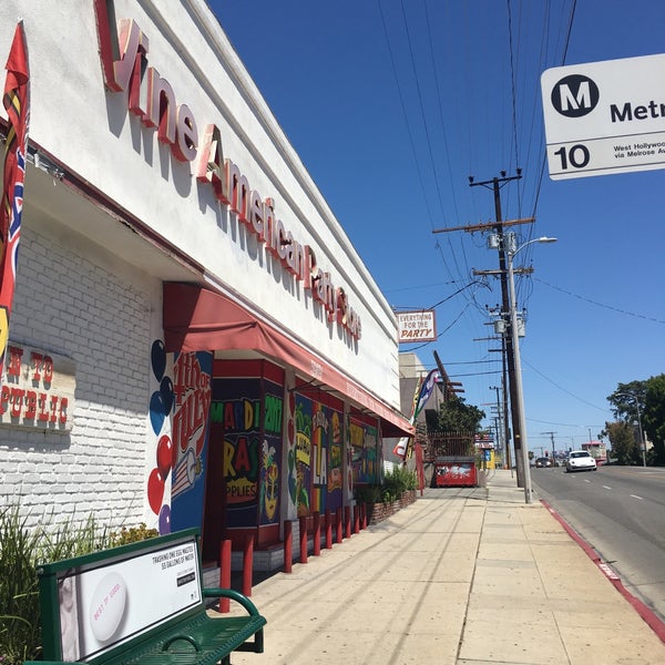 Vine American Party Store Central Hollywood Los Angeles, CA