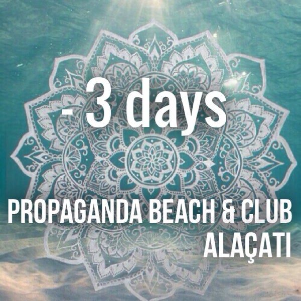 รูปภาพถ่ายที่ Propaganda Beach &amp; Club โดย Deniz T. เมื่อ 6/10/2014