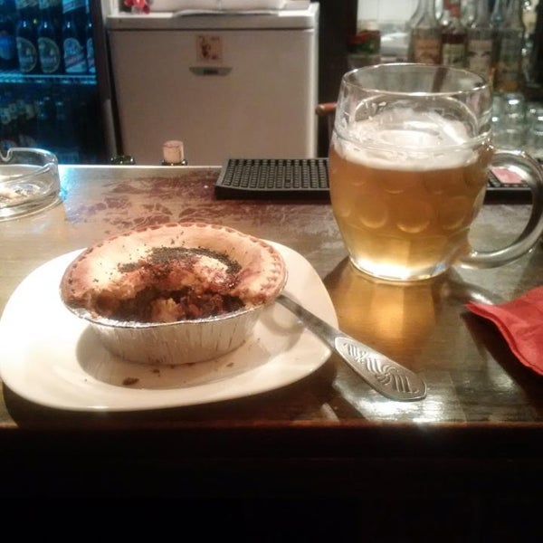 Beef and Carrot Pie and 12• Beer! Mix made from heaven! #Prague #No7