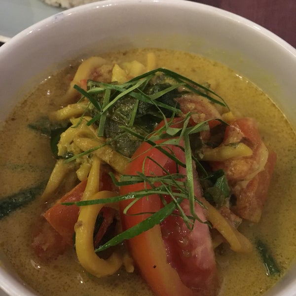 Curry calmari-amazingly tasty!