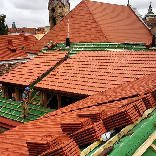 Foto tirada no(a) Vokiečių gatvė por www.stovi.lt A. em 7/16/2015