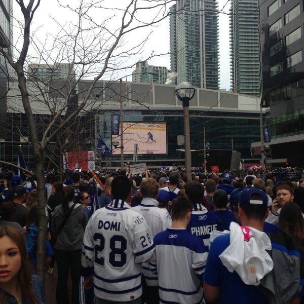Photo taken at Maple Leaf Square by Mike P. on 5/8/2013