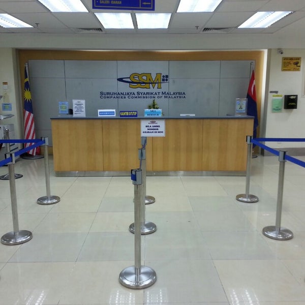 Kaunter Pertanyaan Ssm Podium 4b Menara Ansar Government Building In Johor Bahru