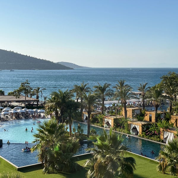 Foto scattata a Vogue Hotel Bodrum da Levent E. il 8/31/2023