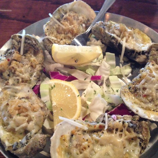 Photo taken at Islander Oyster House by John D. on 12/5/2012