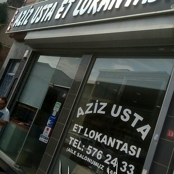 Aziz Usta Et Lokantası Defterdar Otakçılar Caddesi, No13 Demirkapı
