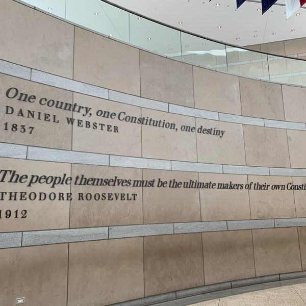 Photo taken at National Constitution Center by Reggie C. on 4/11/2019