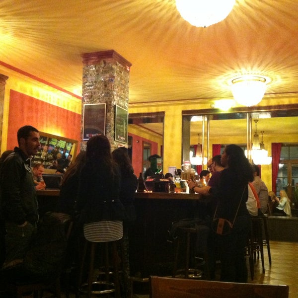 Photo taken at Euro Youth Hotel (Bar) by Aleksandra K. on 3/1/2013