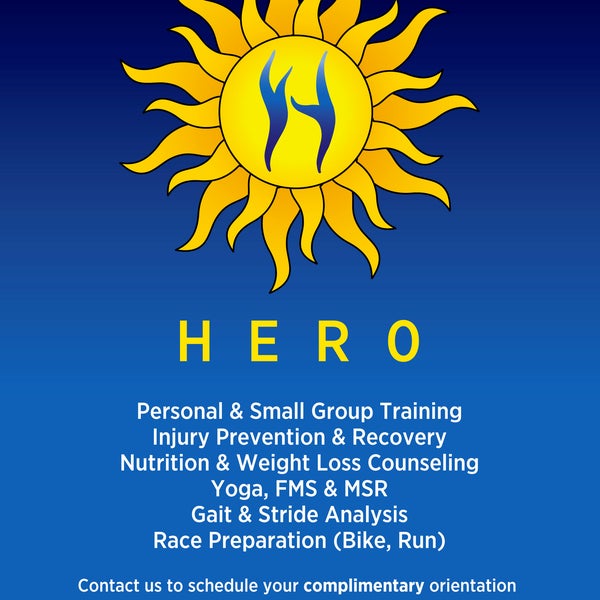 Looking for stride analysis and correction to get ready for the 2013 race season? HERO has what you are looking for. From now through January 31st, 2013 get a discount on any PT package!