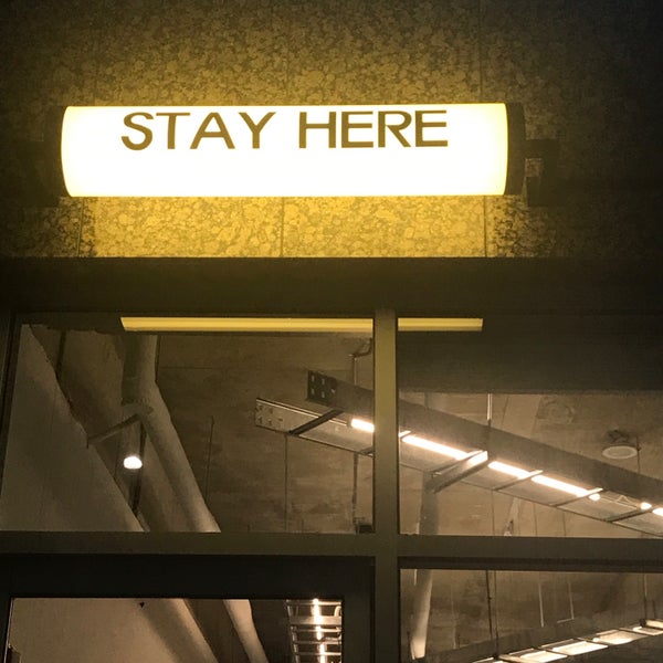 You can t stay here