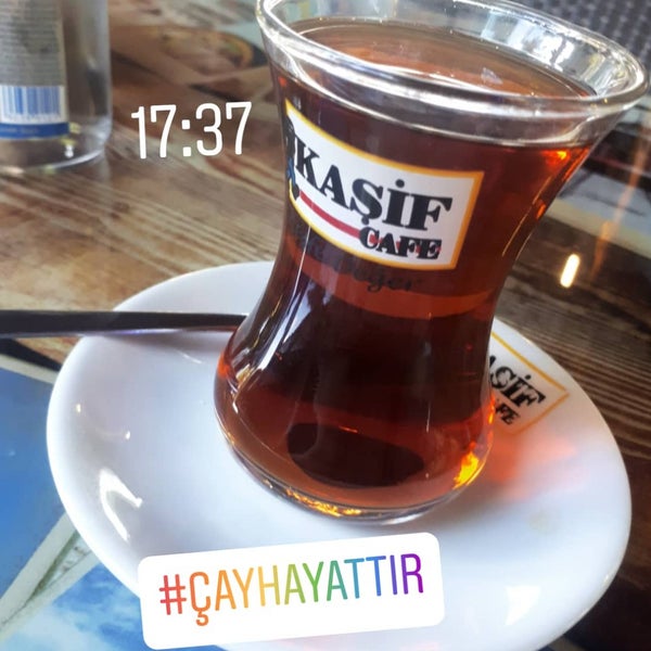Снимок сделан в Kaşif Cafe / heykel пользователем Saadet K. 6/5/2019