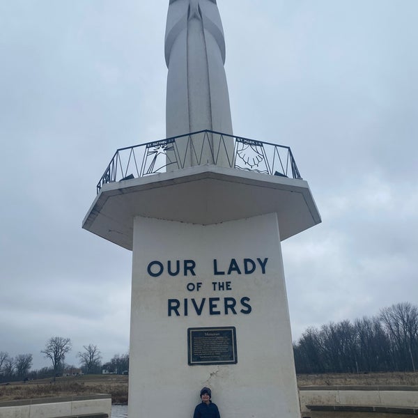 Photo taken at Our Lady of the Rivers Shrine by Patrick O. on 12/13/2020