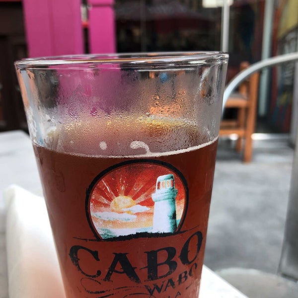 Photo taken at Cabo Wabo Cantina by Matthew S. on 9/1/2021