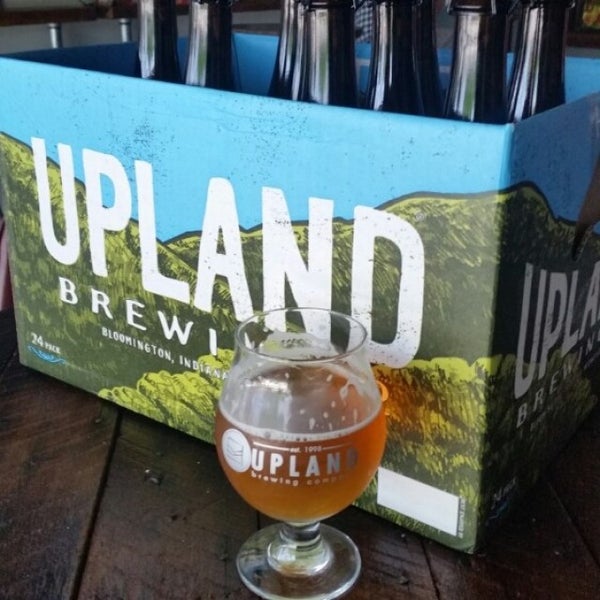 Photo taken at Upland Brewing Company Brewery &amp; Tasting Room by Jeff G. on 6/6/2015