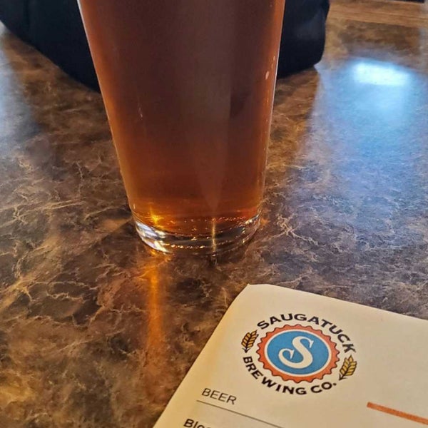 Photo taken at Saugatuck Brewing Company by Jeff G. on 10/10/2021