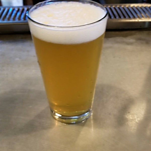 Photo taken at Upland Brewing Company Brewery &amp; Tasting Room by Jeff G. on 4/13/2018