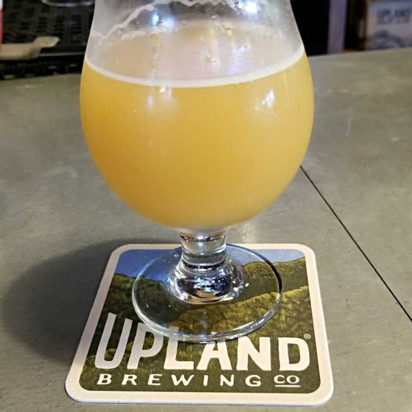 Photo taken at Upland Brewing Company Brewery &amp; Tasting Room by Jeff G. on 7/7/2017
