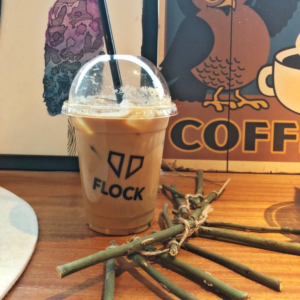 5/3/2018 tarihinde ib ♪.ziyaretçi tarafından Flock Coffee'de çekilen fotoğraf