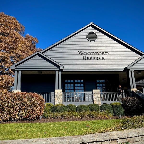 Photo taken at Woodford Reserve Distillery by Dan H. on 11/7/2021