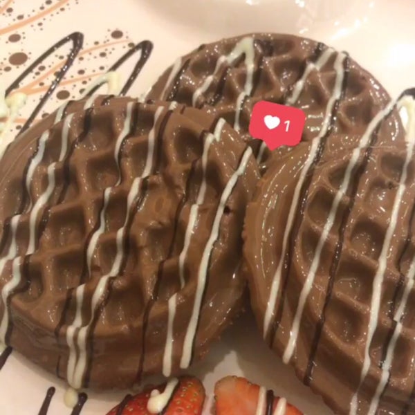 Feet in molten Chocolate