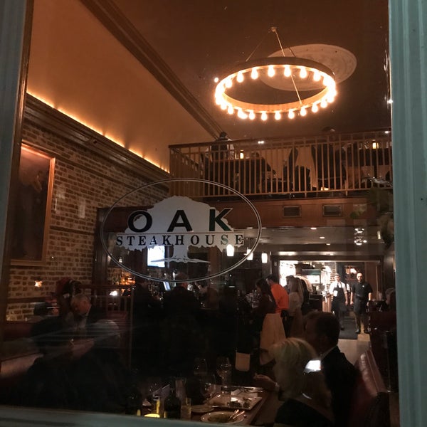 Oak Steakhouse Charlestowne 17 Broad St
