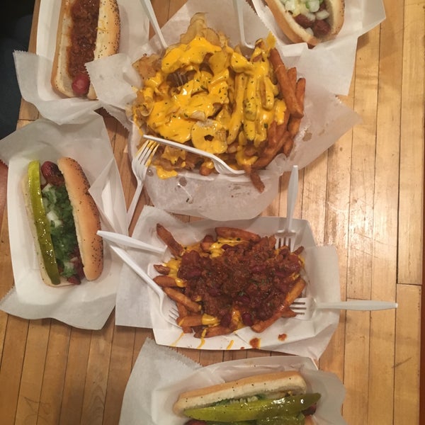Photo taken at Chicago&#39;s Dog House by H A. on 10/23/2016