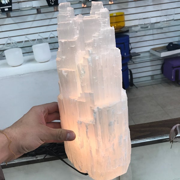 Amazing Prices!! Selenite Lamp for 1/3 the price I paid on Etsy...