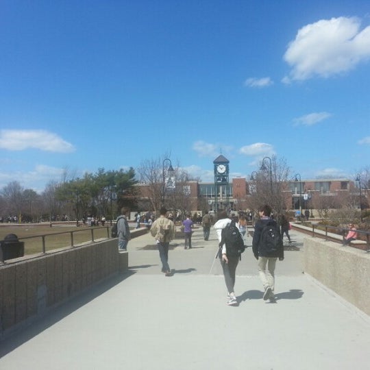 Photo taken at Suffolk County Community College by Aylin O. on 4/9/2014