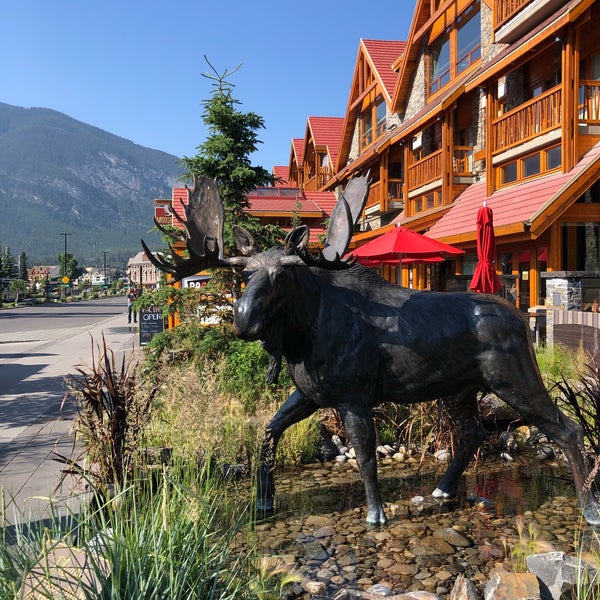 Photo taken at Town of Banff by Lenka J. on 7/31/2020