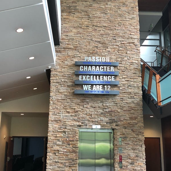 Photo taken at Virginia Mason Athletic Center - Seahawks Headquarters by Ahmad C. on 6/19/2019