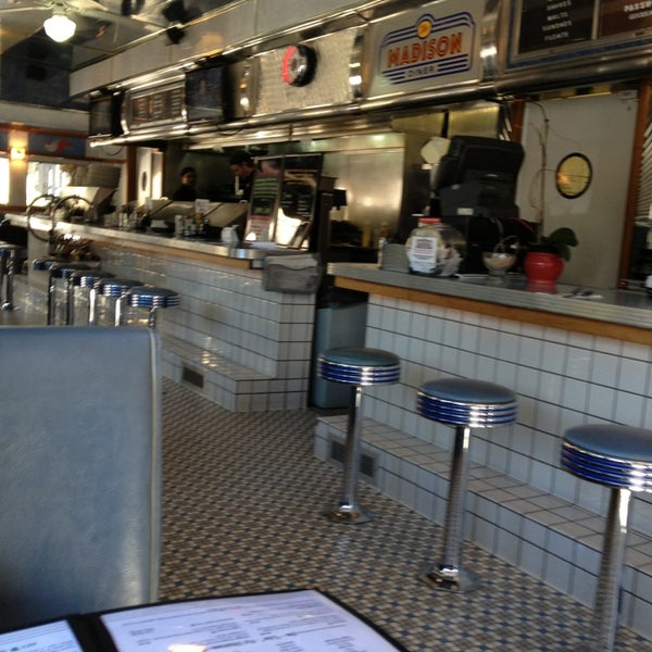 Photo taken at The Madison Diner by Loren M. on 7/15/2013