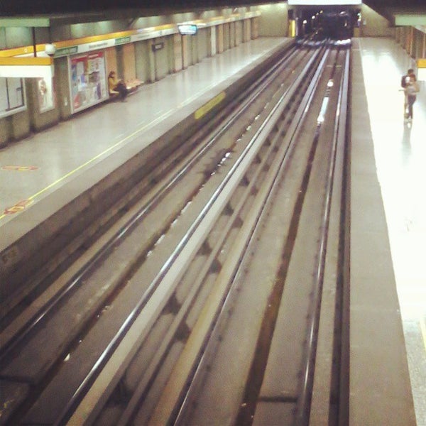 Photo taken at Metro San Miguel by Gustavo G. on 3/21/2013