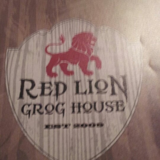 Photo taken at Red Lion Grog House by Mark S. on 2/1/2013