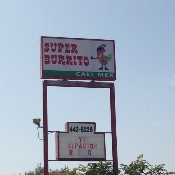 Photo taken at Super Burrito by LLCoolShaun on 7/12/2014