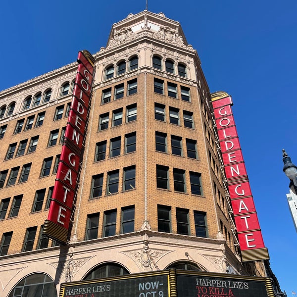 10/8/2022 tarihinde Teresa H.ziyaretçi tarafından Golden Gate Theatre'de çekilen fotoğraf