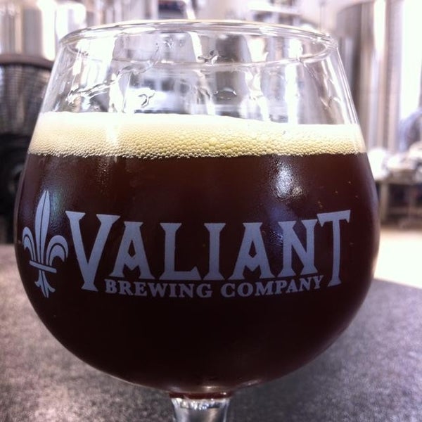 Photo taken at Valiant Brewing Company by Beer Punks J. on 7/27/2013