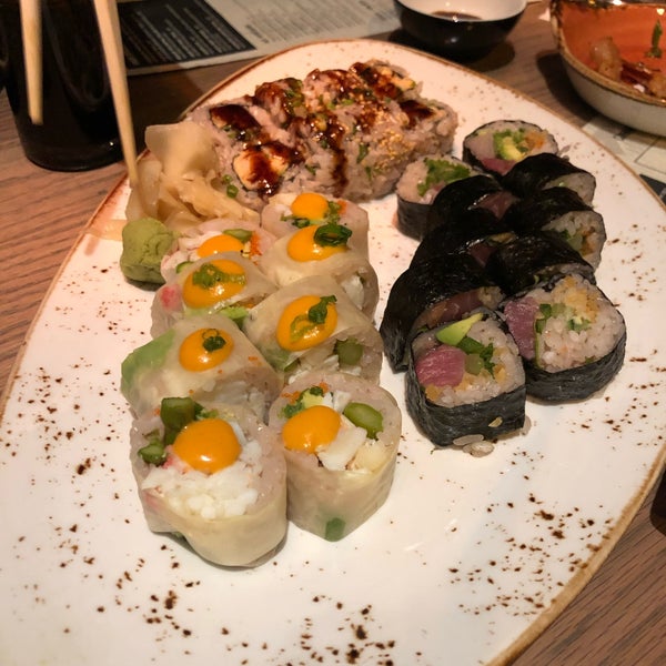 Снимок сделан в Union Sushi + Barbeque Bar пользователем ☀️ 2/2/2019